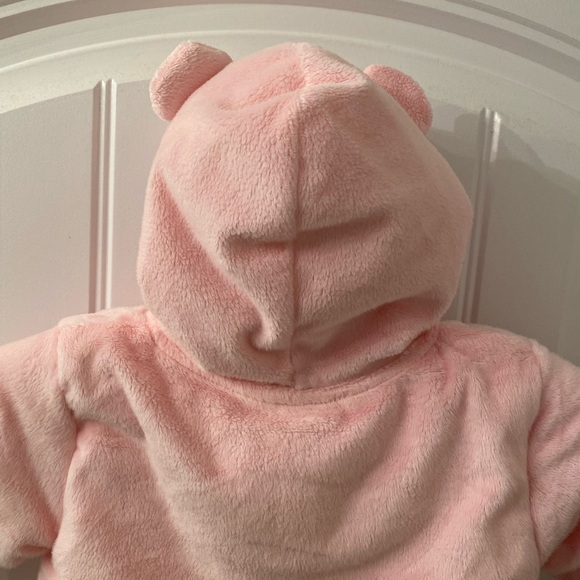 Baby Girl 6 Months One Piece Pink Cold Weather Wear - Picture 9 of 14